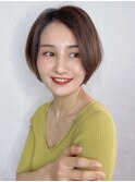 エレガントショートボブ
