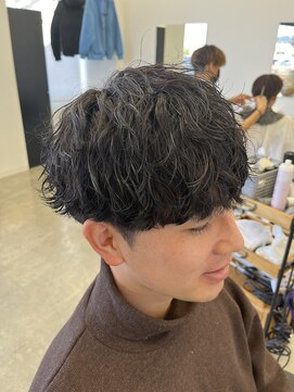 ラッドバイプティパ(rad...by petit-pas) ＊波巻きパーマ/メンズカット/水戸/ショート/メンズパーマ/学割