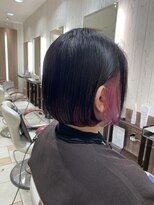 ハルキ ミナト ジャパン オオサカ(HARUKI MINATO japan OSAKA)&nbsp;40代50代小顔似合わせカットくびレイヤーエモージュ大人可愛い