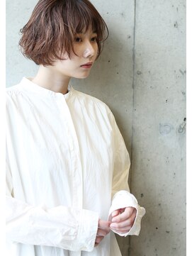 ソロ(soLo) 顔周りレイヤーボブ×ニュアンスパーマ【染谷】