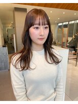 ローレンアオ(LOREN AO)&nbsp;ミルクティベージュオリーブダブルカラーラベンダー