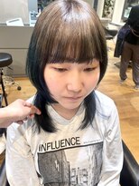 ヒクルーム(HIQU ROOM)&nbsp;デザインカラー12Lv／ミディアム/ルーツカラーblue