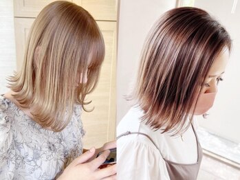 シャンプー ひろせ店(SHAMPOO)の写真/《大人のヘアカラーはもっと自由でいい♪》楽しむグレイカラーをSHAMPOOはオススメ◎貴女をもっと綺麗に☆