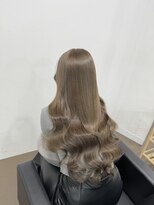 エトバイイオエ(et by ioe)&nbsp;黒髪/ボブルフ/ネビージュ/小顔/ワンレン/髪質改善/グレージュ