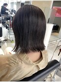 切りっぱなしボブ