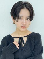 ロンドエニカ 大宮(Lond enika)&nbsp;前髪カタログアンブレラカラーこなれミディウェーブパーマ大宮