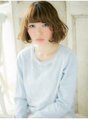 松戸/松戸駅イルミナカラー/ネビージュ/ワンレン/小顔/ボブルフe
