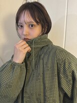 ソイ 下北沢(soi) くすみブラウン_シースルーバング_下北沢