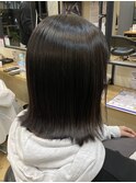 【ボブ×ブラック】メルティーカラー/林愛華似合わせカット/