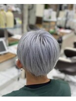 ヘアー＆メイク ルナルナ 明和店　HAIR＆MAKE LUNA LUNA 成人式カラー　ホワイトシルバー