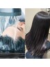  髪質改善ヘッドスパ&【enel】トリートメント　頭浸浴付き ケアレベル★★★