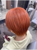 ダブルカラー×オレンジ