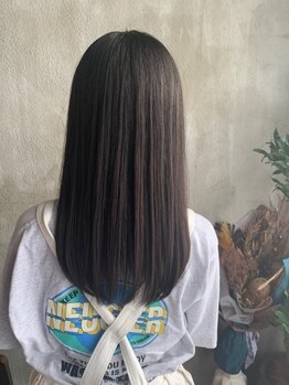 トイロ(hair design Toiro)の写真/≪エミフルMASAKIのすぐ近く≫今までの縮毛矯正とは違う◎ダメージレスにこだわり、自然なサラ艶髪に◇
