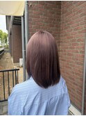 クラゲヘアー/小顔に見せるヘア/ココアベージュ/守谷