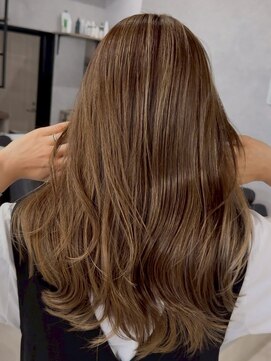 ハーシーバイアポロ 相模大野(HERSHE by apollo) ミディアムヘア/暗めカラー/グランマッシュ/レイヤーカット