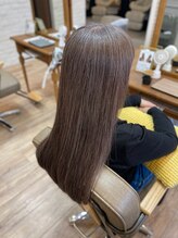 【白髪ぼかしハイライトAさんの場合】施術後