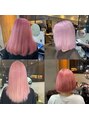 ラフィスヘアー トーン 竹ノ塚駅前店(La fith hair tone) ピンクカラー