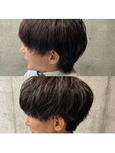 《韓国メンズヘア×ニュアンスパーマで現代的なトレンドスタイルに！》 #メンズカット#メンズパーマ#