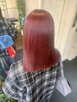 ダブル アンダーバー サロン(W_SALON) 【W_SALON 河原町】ワインレッド/髪質改善