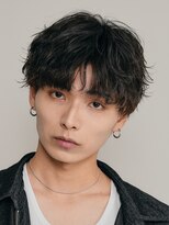 フィフス 渋谷(fifth) 渋谷大人ルーズパーマメンズカットマッシュ微分けルーズカール