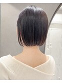 地毛風縮毛矯正で叶う垢抜けボブ