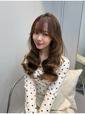 【艶カラー×顔周りカット】韓国/韓国ヘア/横浜/横浜駅/学割