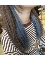 アンジュ グリーンパーク店(ange)&nbsp;ブルーグレー インナーカラー
