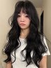 カット＋透明感カラー＋オーダートリートメント+フルコーススパ