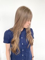 ヘアサロン グローリー(glory) ミルクティーカラー☆°milk tea color*°
