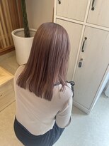 アミュー(Amyu) 色落ちまでかわいいピンクベージュ