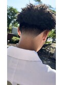 #スパイキーアフロテーパースキン