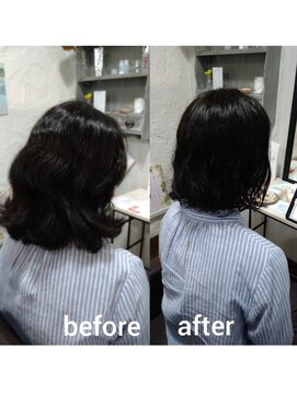 コルテ 倉敷西坂店(CoRte.) 【before/after】大人の垢抜けボブ/レイヤーボブ/上品スタイル