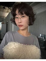 シティ(sity.)&nbsp;天神　ボブ　顔まわりレイヤーカット　ブリーチなしカラー