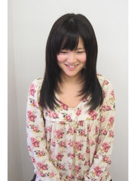 美容室イーナ(e na) ナチュラルシャギー☆ボブ風エクステ