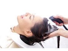 高濃度炭酸泉により頭皮・髪の油脂を洗浄＆血行促進し、健康に！