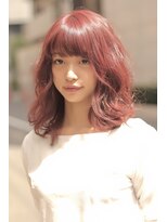 オーガスタ ヘア デザイン(Augusta hair design)&nbsp;【Augusta hairdesign】アンニュイセミディ×ピンクカラー