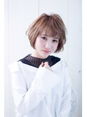 前下がりショートボブベースのボブルフ