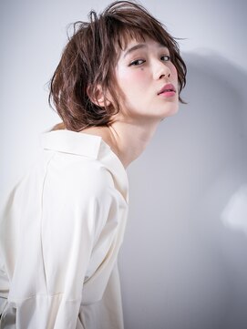 カバーヘア イヴ 戸頭店(COVER HAIR EVE) *EVE戸頭*くせ毛風ルーズカールの小顔フェミニンボブw