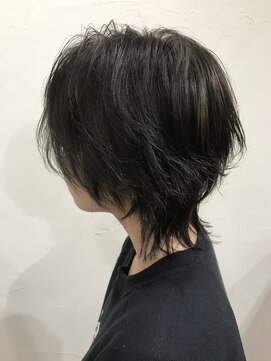 アリウス(ALIUS by posh) 【ALIUS 池袋 小川真一】ミニウルフ×ダークグレージュ