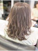 【HOLON】夏の外国人風アッシュブラウンミディ