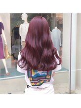 ジュイル シブヤ(JEWIL SHIBUYA) ブリーチなしで出来る！カシスピンクカラー☆