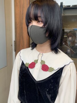 ヘアー アイス ルーチェ(HAIR ICI LUCE) ウルフカット レイヤーカット 顔まわりレイヤー 担当城倉