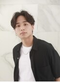【AUBE HAIR】韓国風__ナチュラルセンターパート