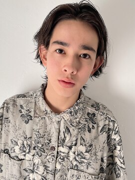 アカ(ACA) 刈り上げ バーバー パーマ マッシュ ツイスト スパイラル