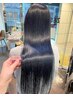 【ストレートのツヤ髪へ☆】縮毛矯正＋トリートメント　￥11000