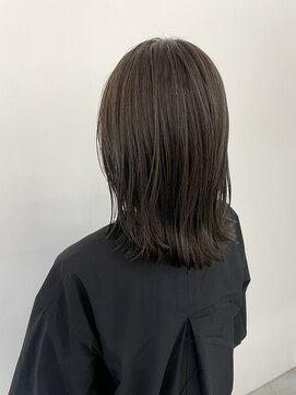 シャイバイブランチ(shy by branch) グレージュ×脱白髪染め