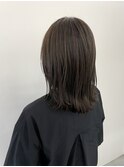 グレージュ×脱白髪染め