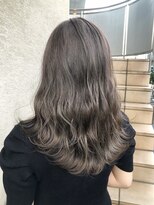 ピープスアンドスー 表参道 渋谷(Peeps&Suu.)&nbsp;透明感カラー 艶髪 暗髪 ダークグレー アッシュグレージュ
