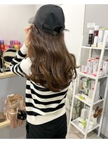 アトレ(attrait)&nbsp;＊とろみベージュ 大人かわいいロングヘア 大阪 天王寺