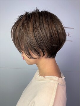 ケイトブラウン(KATE BROWNE) 大人の丸みショート/チョコレート